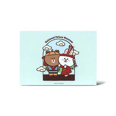 Product info: NPM | LINE FRIENDS  穿越故宮 明信片  (元)