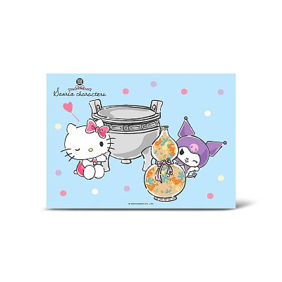 Product info: 三麗鷗橫式明信片(毛公鼎/葫蘆瓶)