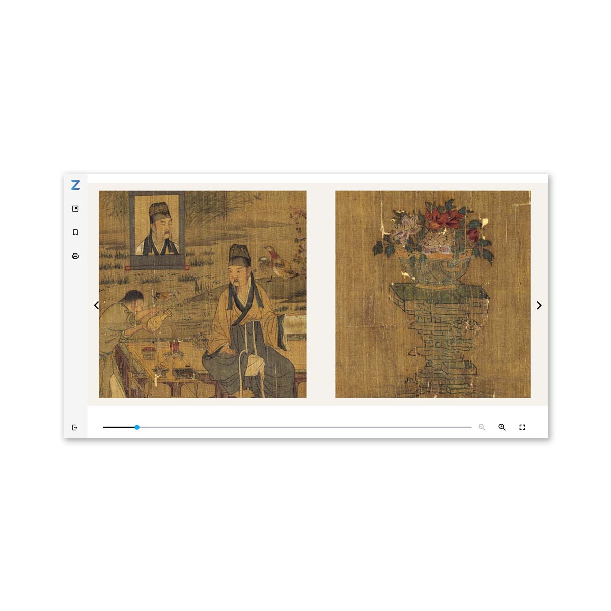 故宮精品網路商城- 【電子書】百卉清供瓶花與盆景畫特展