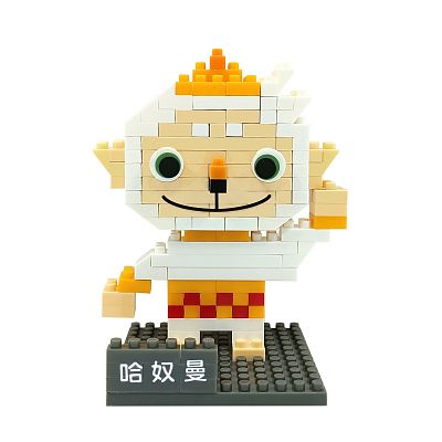 Product info: 故宮南院吉祥物哈奴曼微型積木