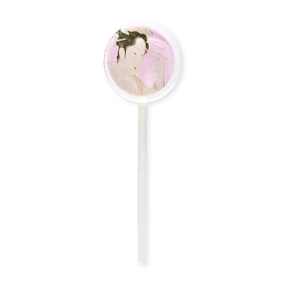 Product info: 鶴屋內篠原棒棒糖-粉