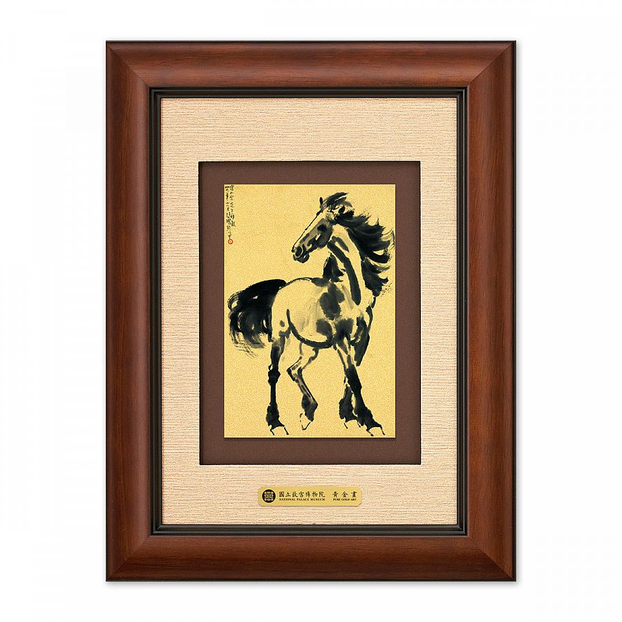 故宮博物院　金画　八駿圖(Eight Horses) 故宮博物院 金画 八駿圖(Eight Horses) 故宮博物院 金画 八駿圖(