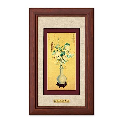 Product info: 如意黃金畫-聚瑞圖