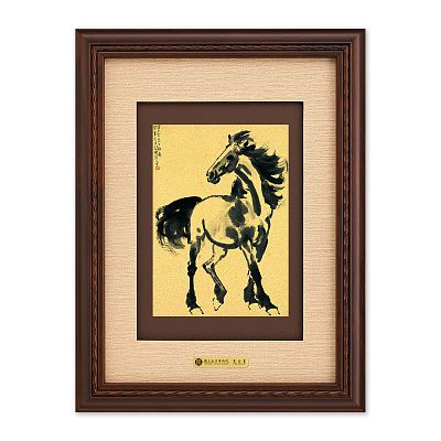Product info: 吉利黃金畫-馬