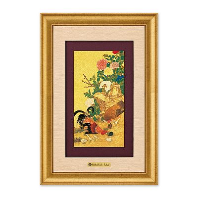 Product info: 富貴W黃金畫-富貴吉慶