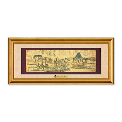 Product info: 富貴S黃金畫-鵲華秋色