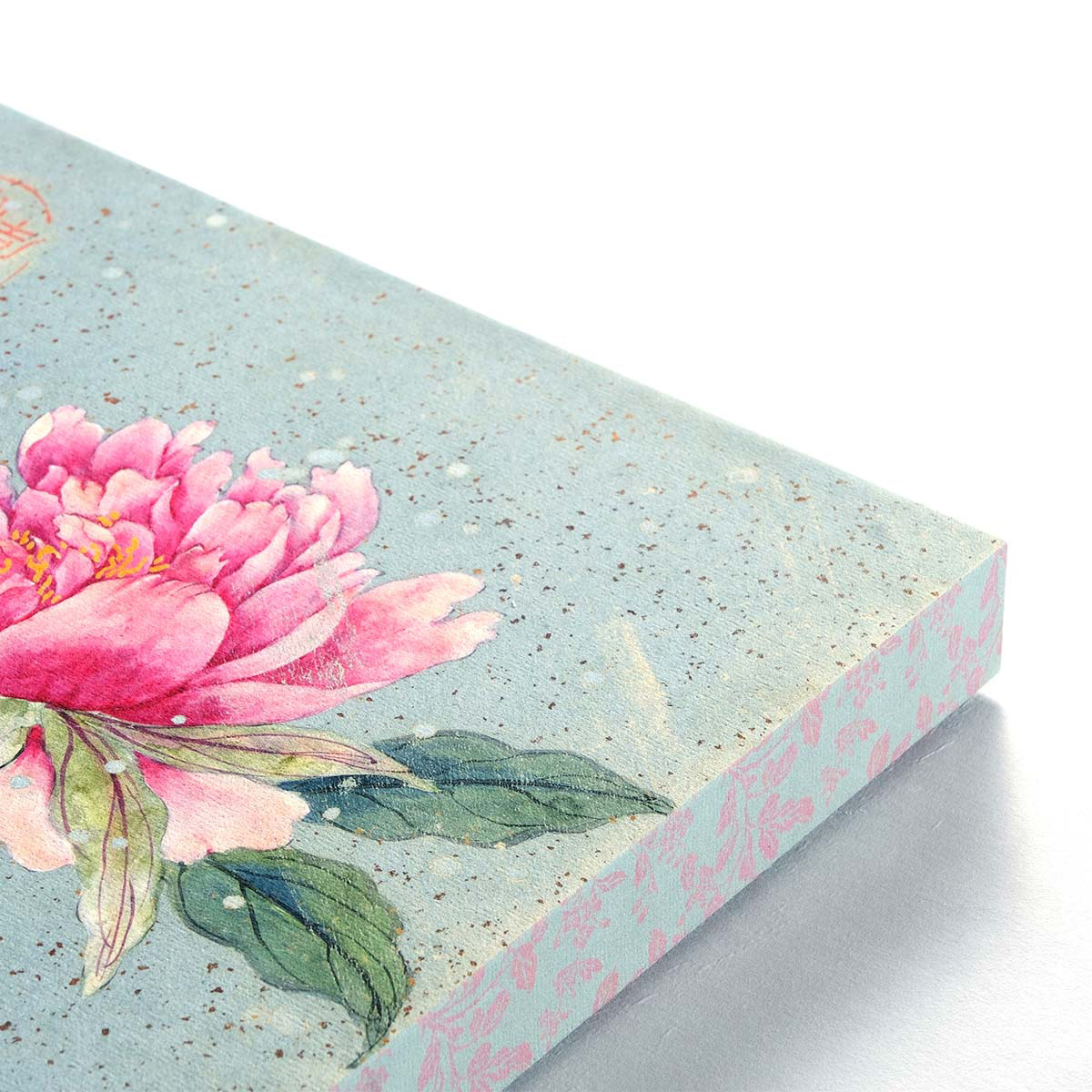 故宮精品網路商城- 無框畫清蔣廷錫畫群芳擷秀冊牡丹