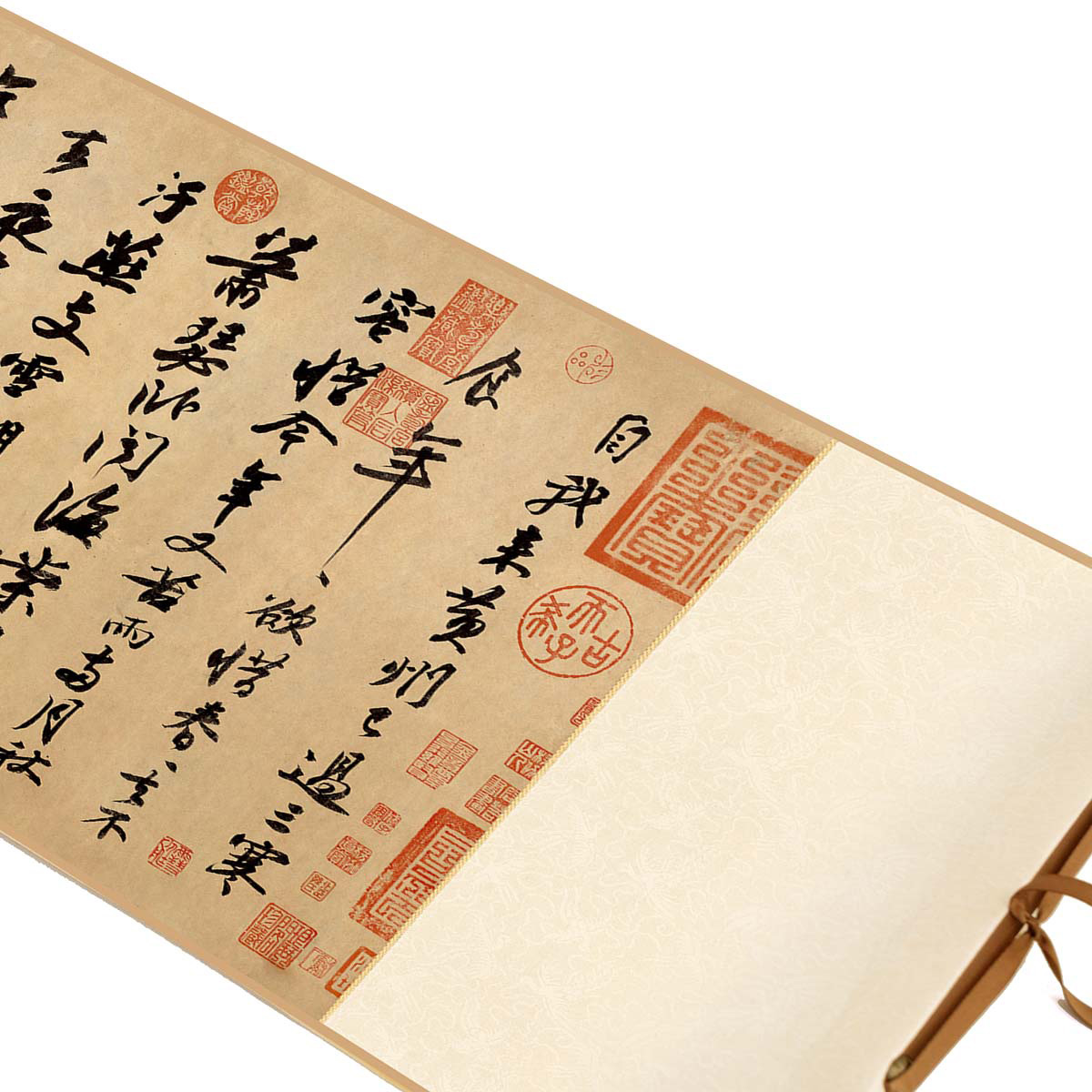 故宮精品網路商城- Mini橫卷北宋蘇東坡書黃州寒食詩