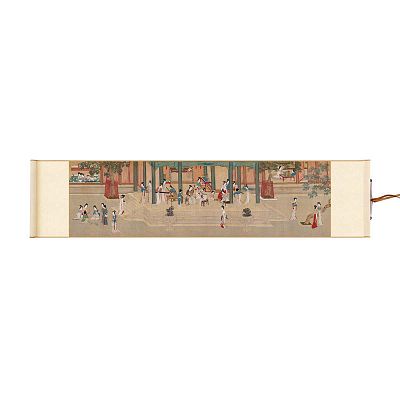 Product info: Mini 橫卷   明 仇英 漢宮春曉