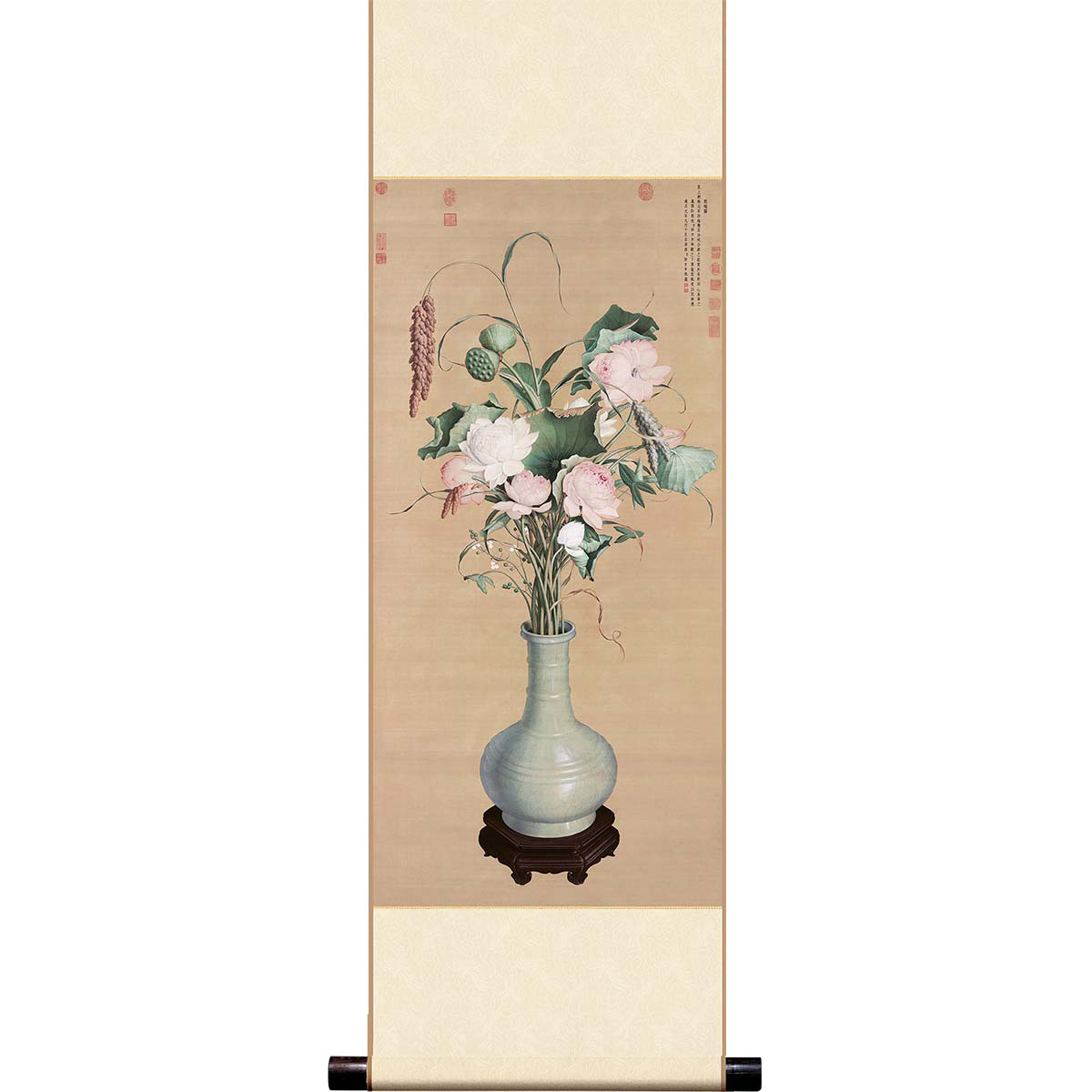 故宮精品網路商城- Mini直軸清郎世寧聚瑞圖