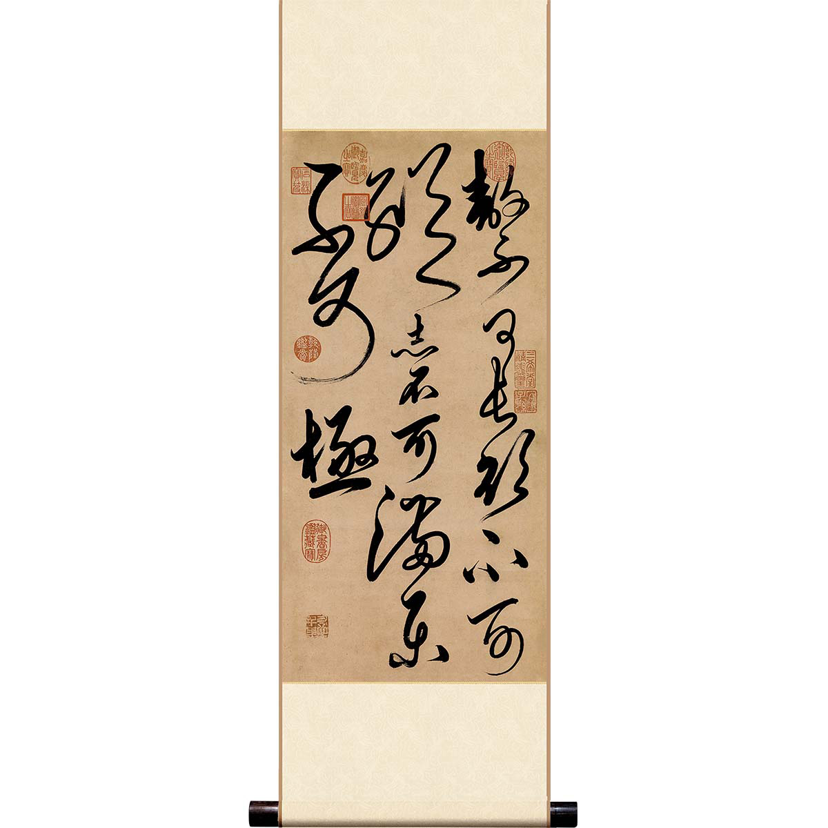 故宮精品網路商城- Mini直軸元人節書曲禮四語