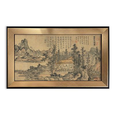 Product info: 藝術小框畫＿元人集錦卷趙原陸羽烹茶圖 局部