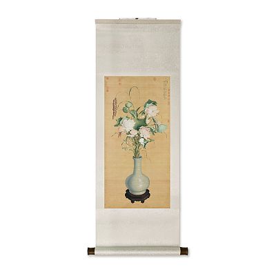 Product info: 卷軸＿清郎世寧聚瑞圖　軸