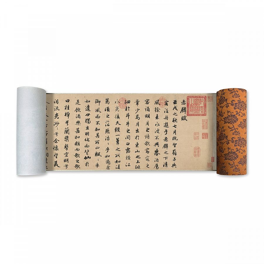 故宮精品網路商城- 複製畫心宋蘇軾書前赤壁賦