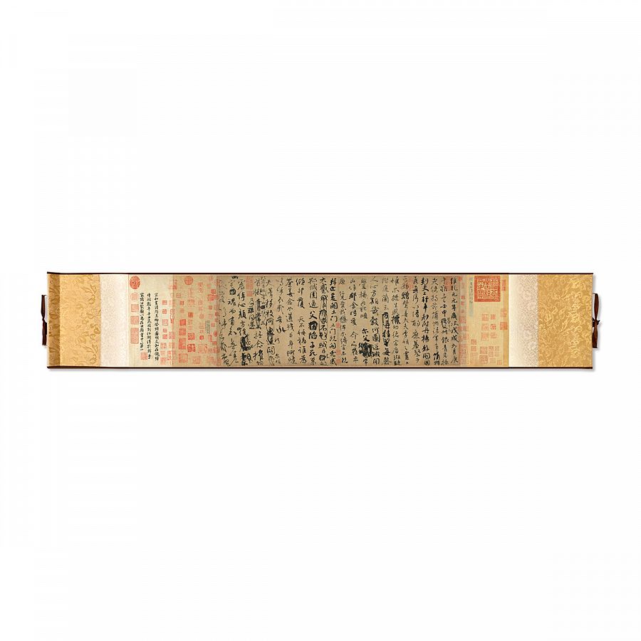 故宮精品網路商城- 複製畫心晉王羲之快雪時晴帖