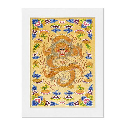 Product info: 紙框畫: 大清國遣使出洋考察致英國國書