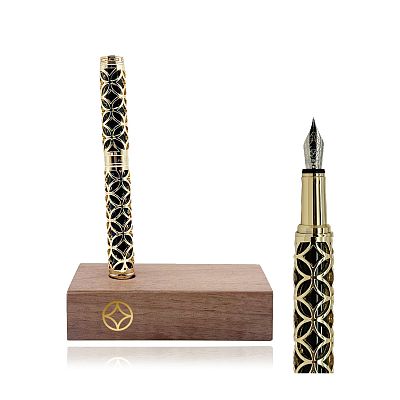 Product info: 招財進寶鋼珠筆禮盒