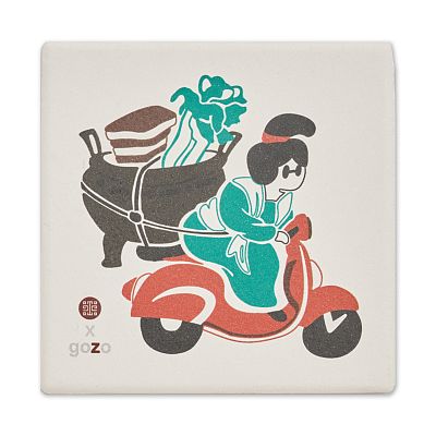 Product info: 酸菜白肉鍋珪藻土防滑杯墊