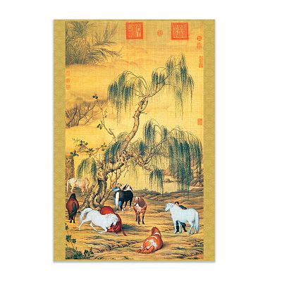 Product info: 拼圖-八駿圖1008片