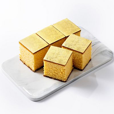 Product info: 翠羽 金箔蜂蜜蛋糕(原味)-大