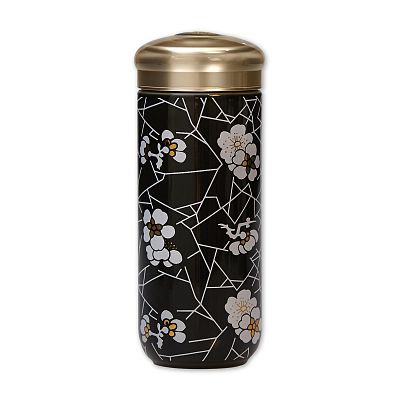 Product info: 冰梅紋書卷隨身杯