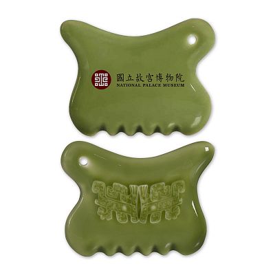 Product info: 獸面紋刮痧寶(綠色)