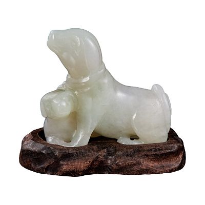 Product info: 十二生肖翡翠迷你擺件-狗