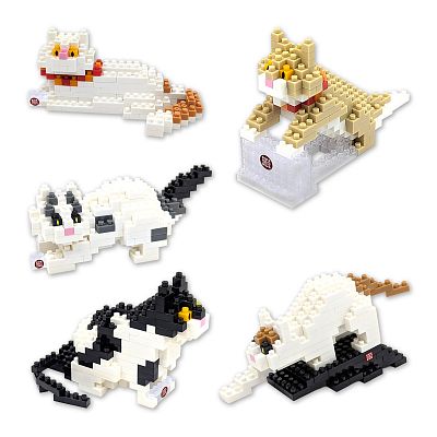 Product info: 貓藏寶盒微型積木(盲盒)