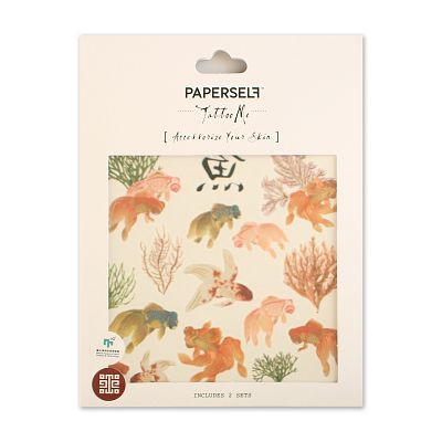 Product info: 金魚繪 刺青貼紙