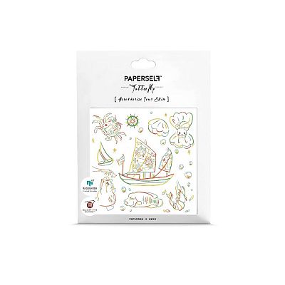 Product info: 蠟些海裡小事 刺青貼紙