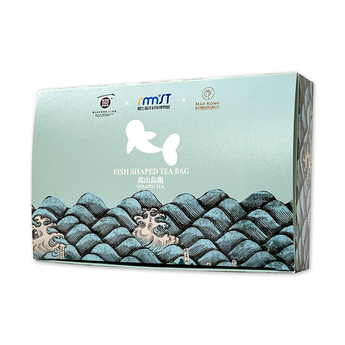 故宮精品網路商城- 高山烏龍茶魚造型茶盒