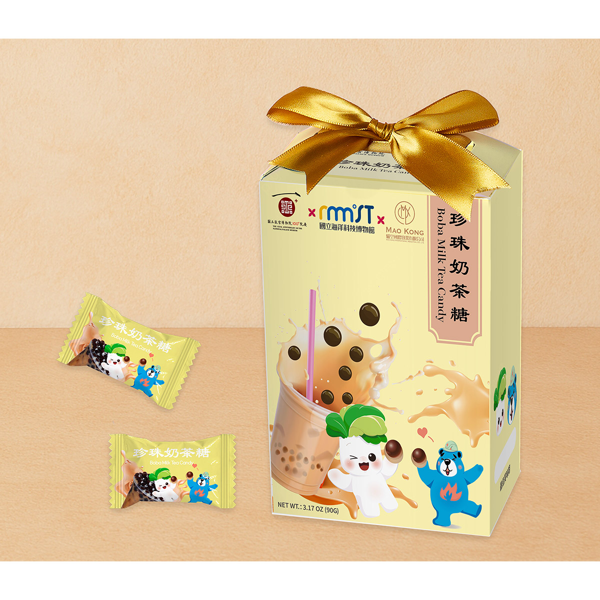 故宮精品網路商城- 珍珠奶茶糖