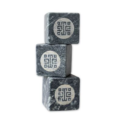Product info: JEmarble 天然大理石冰石8入組 (雷射雕刻 LOGO)-綠