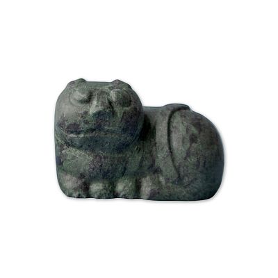 Product info: JEmarble 天然大理石造型冰石 墨玉貓 綠