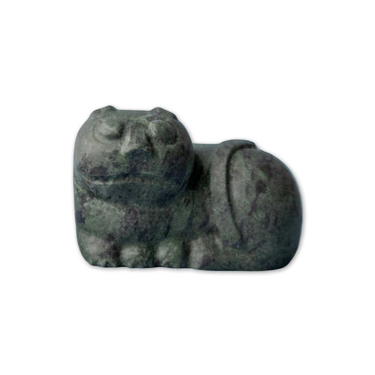 故宮精品網路商城- JEmarble 天然大理石造型冰石墨玉貓綠