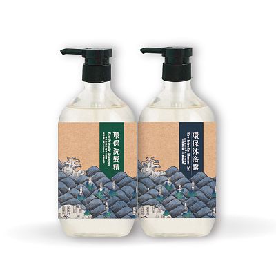 Product info: 清淨海環保髮沐清潔組合