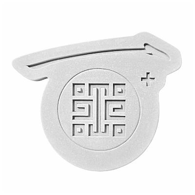 Product info: 故宮100年紀念LOGO杯墊（白）