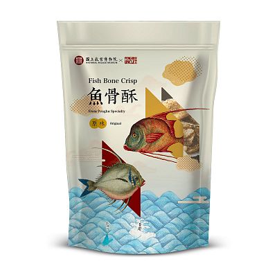 Product info: 故宮x澎湖伯 魚骨酥-原味