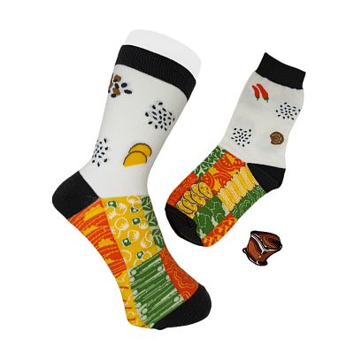 Product info: 迷你便當襪-東坡肉便當
