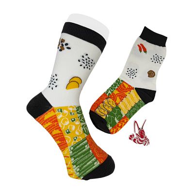 Product info: 迷你便當襪-潮味海老便當