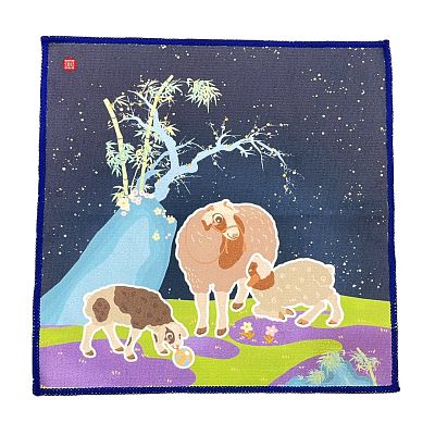 Product info: 咩咩親子趣・方巾小包組