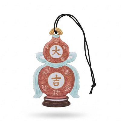 Product info: 福祿大吉空間香氛卡-紅