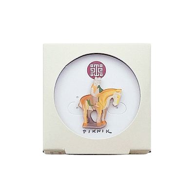 Product info: 三彩仕女別針