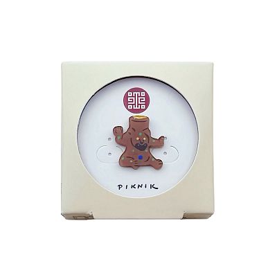 Product info: 銅熊尊別針