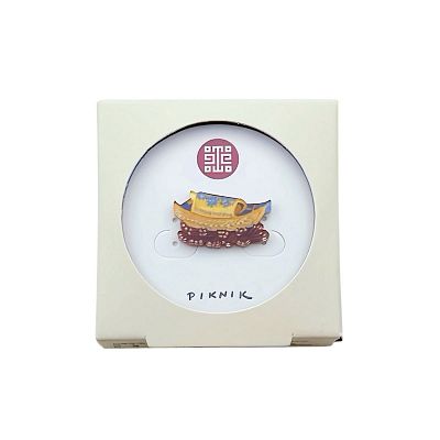 Product info: 蒔繪船型別針