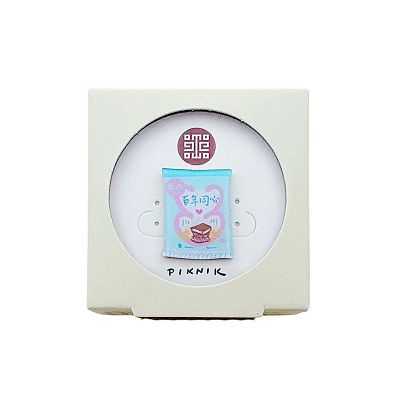 Product info: 百年同心乖乖-藍別針