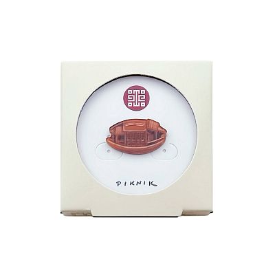 Product info: 橄欖核舟別針