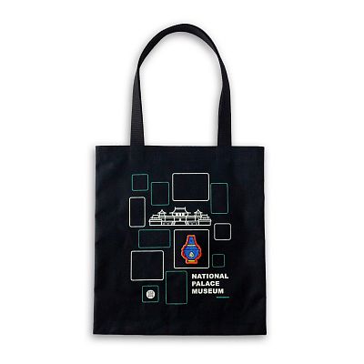 Product info: 多寶格帆布袋 & 轉心瓶刺繡徽章