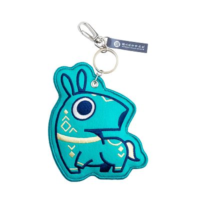 Product info: 安富尊榮 - 犧尊 犧墨墨 刺繡吊飾 綠