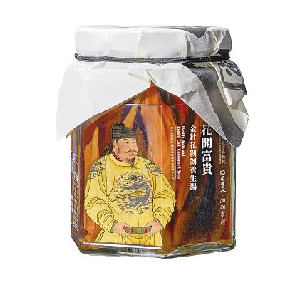 金針花剝剝養生湯